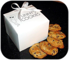 Box with cookies